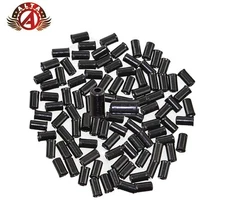 ALTA Bike Bicycle Brake Cable Housing Ferrule 5mm BLACK 100PC/PACK