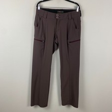 5.11 Tactical Mesa Cargo Pants Womens 12 Regular Taupe Brown Zip Pockets