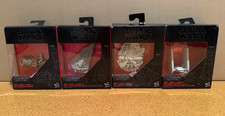 4 Star Wars Black Series Titanium Millennium Falcon Shuttle Star Destroyer Rey