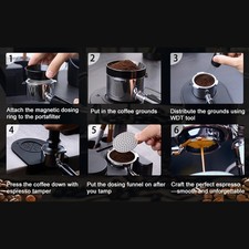 Imbuto dosatore Espresso Tamper 51mm casa caffè bar per macchina espresso