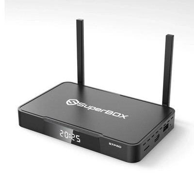 NEW 2026 SUPERBOX S7 PRO - No Fees - Authorized Distributor - Same Day Shipping