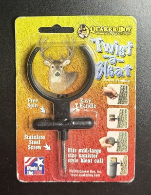 Quaker Boy Twist-A-Bleat for Mid-Large Size Canister Style Bleat Call NEW