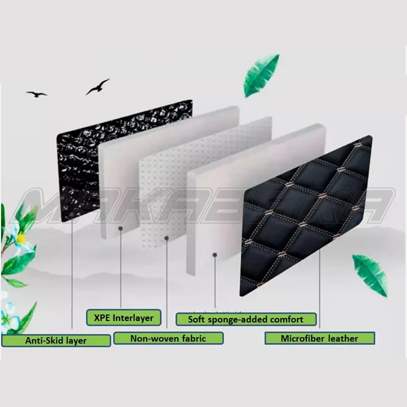 For the Isuzu MU-X 2021-2025 Custom Made Trunk Boot Mats Liner Cargo Mat Cover - image 4 of 4