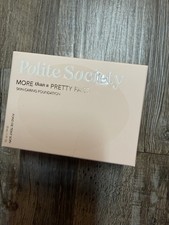 Polite Society Skin Caring Foundtion 1 Fl Oz Color Light Neutral