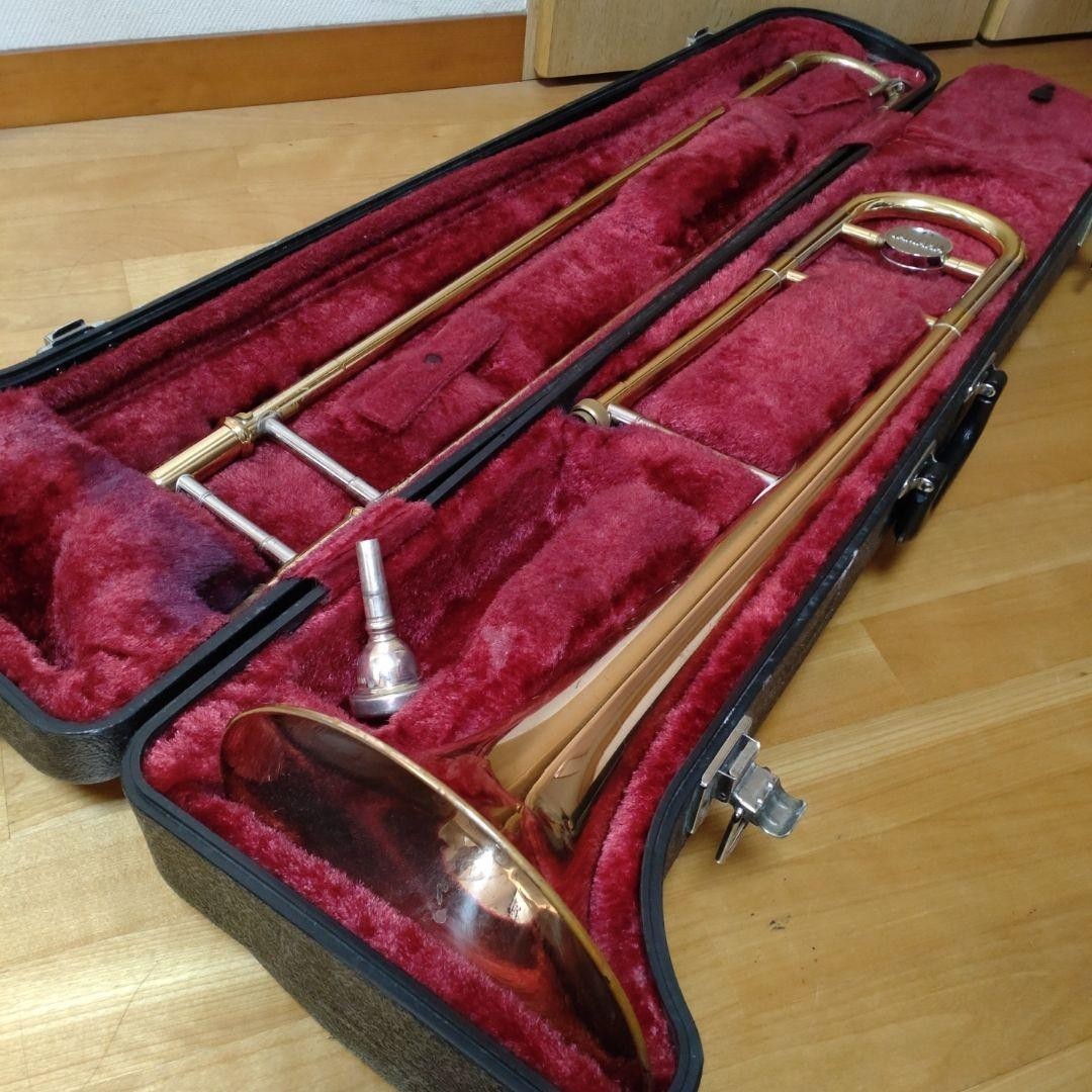 YAMAHAテナートロンボーンYSL-455G Yamaha YSL-455G Trombone w⁄case