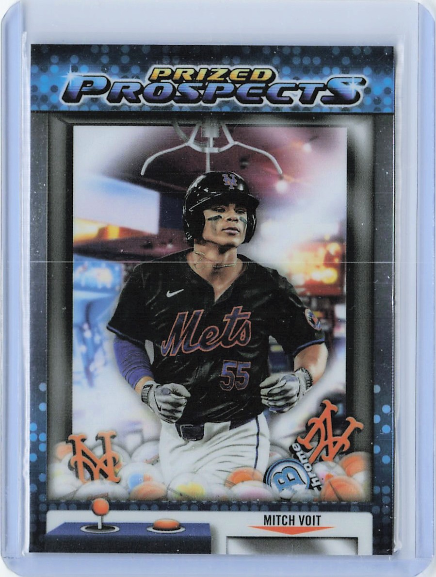 Mitch Voit 2025 Bowman Draft #PP-10 Prized Prospects New York Mets