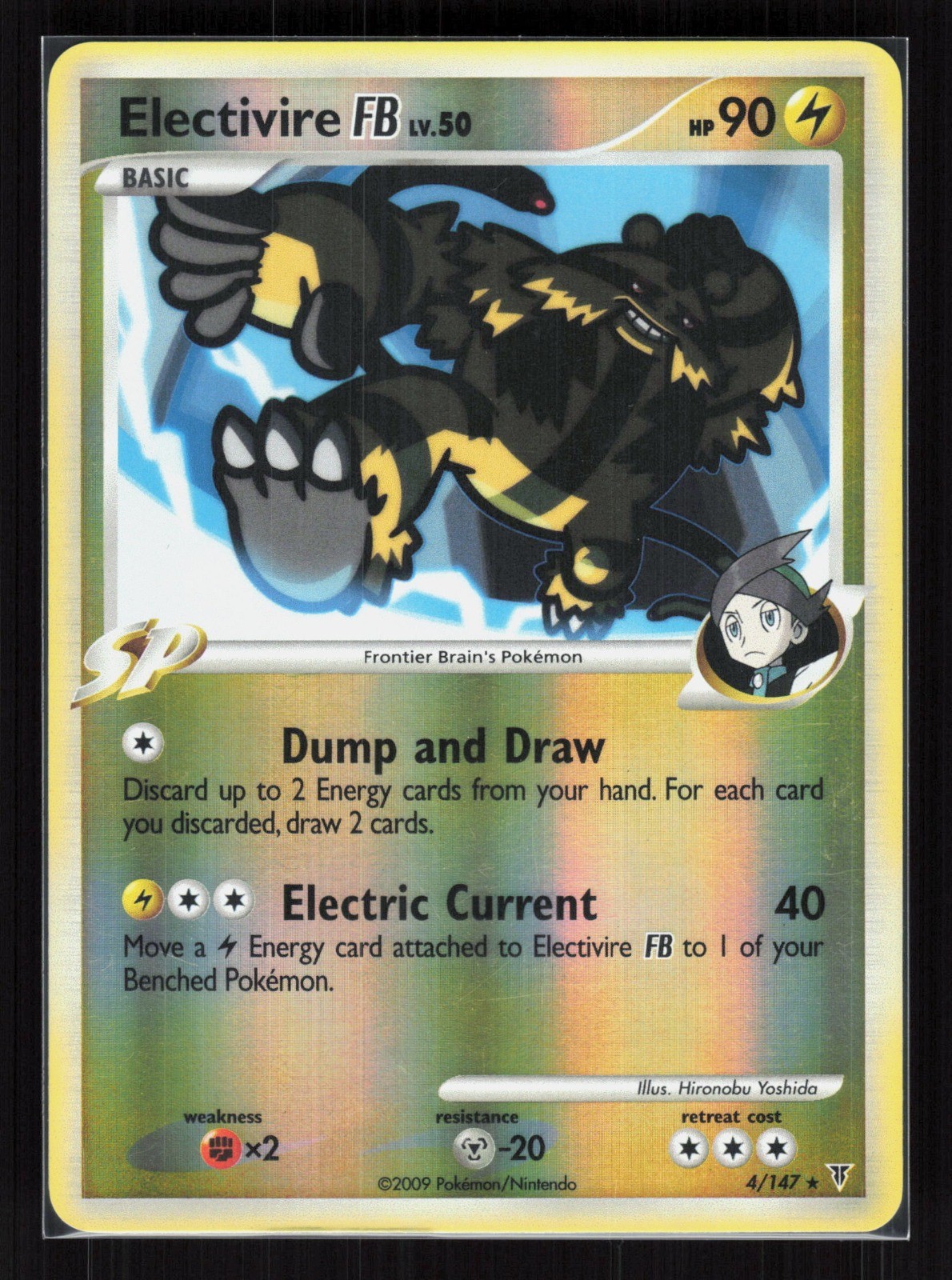 Electivire FB Reverse Holo Holo Rare Supreme Victors 4 LP