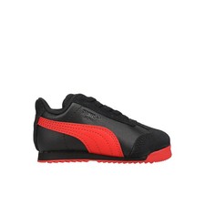 PUMA Roma Art Of Sport Lace Up Toddler Boys Black, Red Sneakers Casual Shoes 38