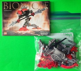 Lego Bionicle (#8592) Rahkshi Turahk - Complete (45 pces.) w/ Instructions "NM"