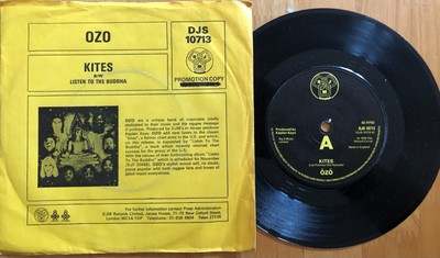 Ozo Listen To The Buddha 1976 Uk Djm Vinyl 7'' 45 Single  djs 10713 Reggae demo