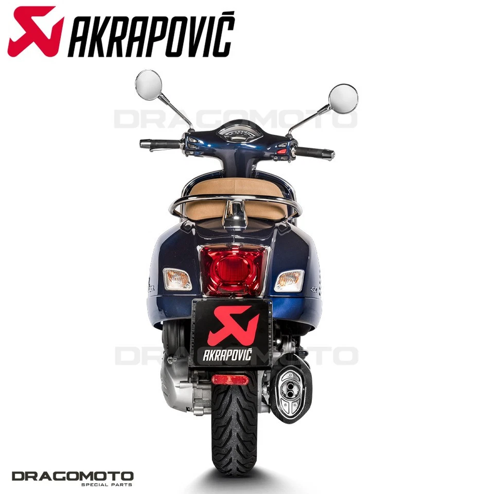 Escape VESPA GTS 300 HPE ABS Super Sport 2021-2024 AKRAPOVIC RC S-VE3SO11-ZDFSS - Imagen 4 de 4