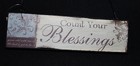 WOOD SIGN BEAUTIFUL LOVING WORDING VINTAGE DISTRESSED LOOK GROW OLD WITH ME GIFT
