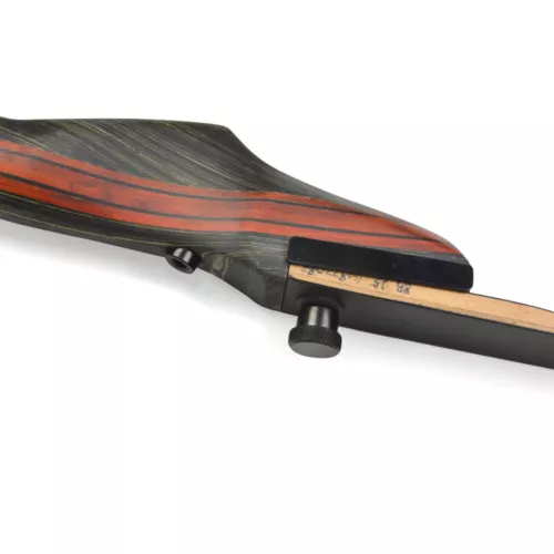 New 62" Wooden Recurve Bow Takedown Riser Limbs Archery Hunting Target 20-50lbs - Picture 9 of 12