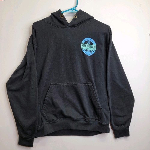 Sudadera con Capucha Mark Twain Cave Hannibal Missouri National Landmark Talla M Delantera Trasera HIT - Imagen 9 de 9