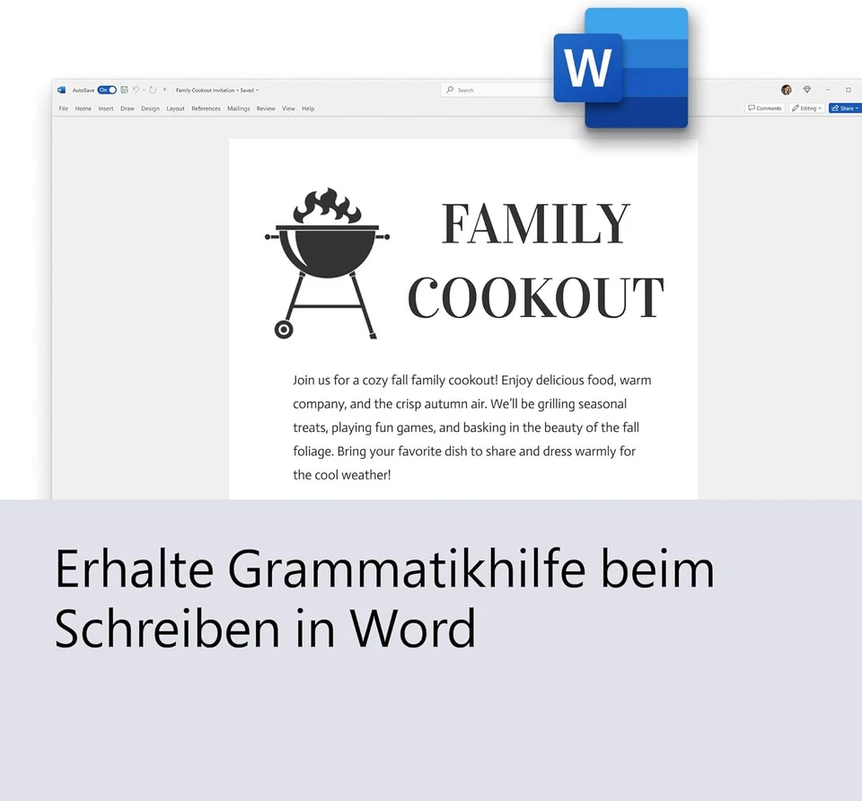 Microsoft Office Home 2024 1 PC/Mac (Download) ESD-Key per eMail - Bild 2 von 4