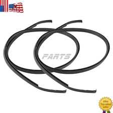 Left & Right Side Roof Drip Moulding Trim Set For 2007-2011 Toyota Yaris Sedan