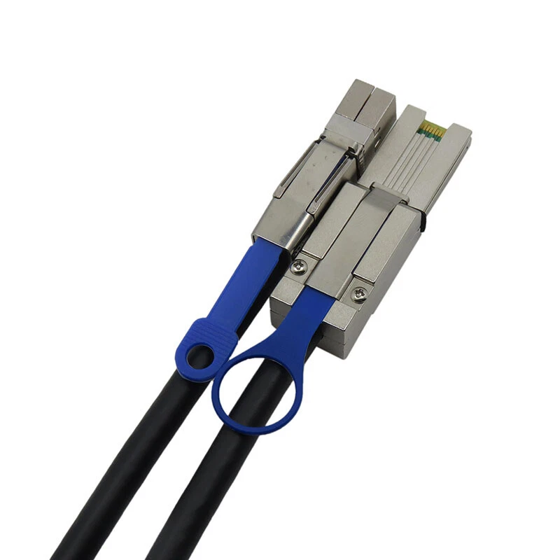 SAS High Density HD SFF 8644 Data Cable 2m SFF 8088 External Mini SAS To Mini - Image 2 of 4