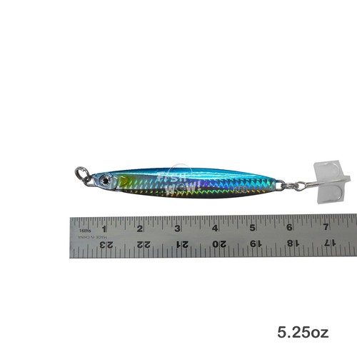 20 Stück zufällige Farben 150g Colt Sniper Jig MUSTAD Drillinge Haken 5,25oz Vertikalköder - Bild 2 von 12
