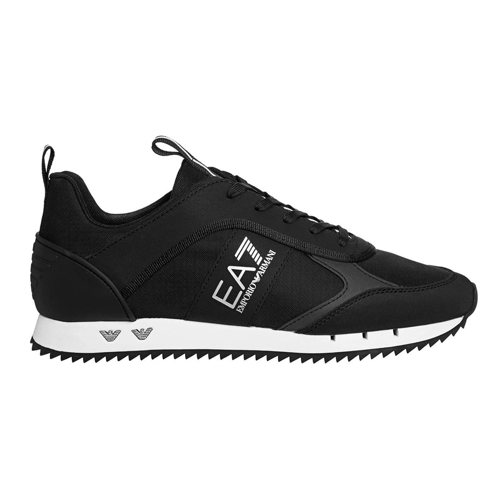 Emporio Armani EA7 Herren Sneaker Schuhe mit Mesh Original X8X027-XK050-S297