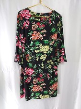 Tommy Hilfiger woman Dress 12 Multicolored sheath Floral B40" L38"