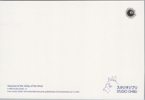 Studio Ghibli Anime Nausicaa Of The Valley Of The Wind Postcard BP22 - Picture 2 of 2