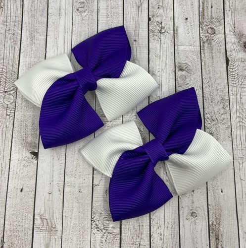 Purple and White School Hair Accessories - Picture 54 of 68