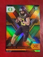 Justin Herbert 2020 rookie football card Prizm Score Playoff & more YOU PICK NFL