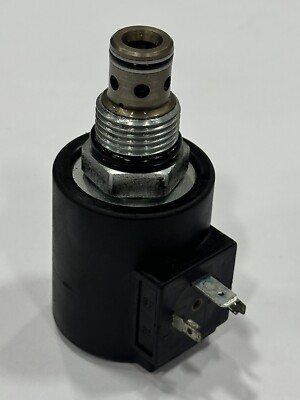 Parker Bi-Directional Poppet 2-way Valve with 24VDC Super Coil Solenoid