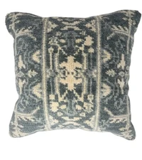 The Citizenry Wool Akira Hand-Knotted Throw Pillow Hand-knotted in India