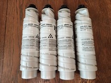 LOT OF 4 Genuine Ricoh Savin Lanier Black Toner Type 2120D/2522/5627 EDP