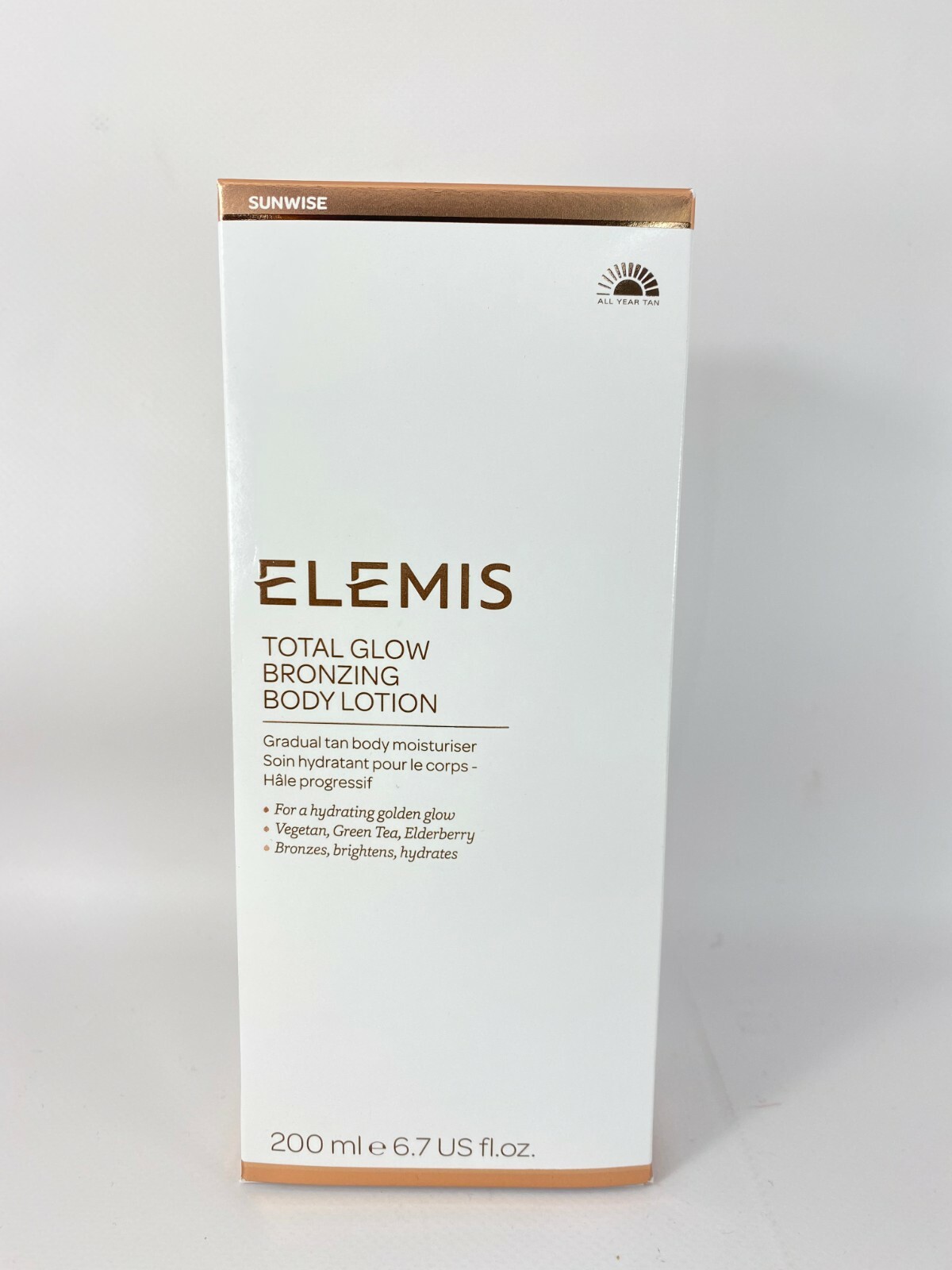elemis total glow bronzing moisturiser 200ml