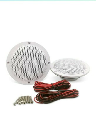 Herdio 160 Watt Wasserdicht 4 Zoll Deckenlautsprecher für Bad Küche