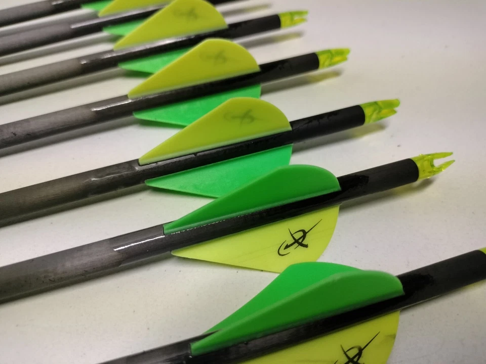 BNEW 7pc 30 Inch ARROWS Carbon Express Wolverine Hunter 55-70 .350 SPINE 55-70LB - Image 4 of 4