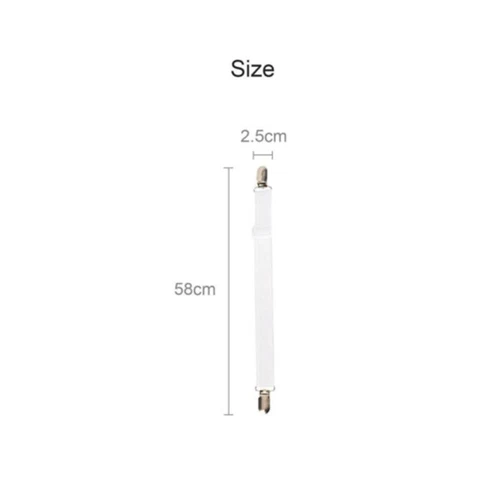 12 Verstellbar Bettlakenspanner Betttuchspanner Lakenspanner Spannbettlakenhalte - Bild 2 von 11