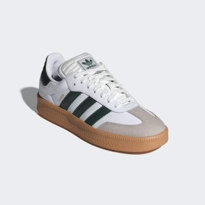 Adidas Originals Men's Samba XLG White Collegiate Green Sneakers