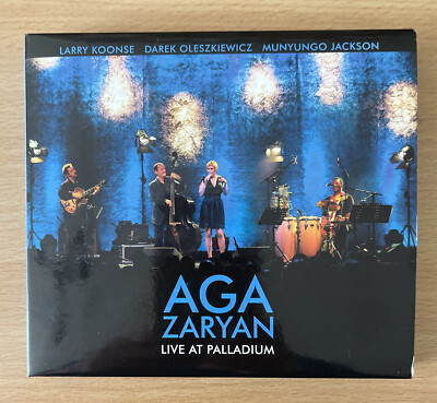 AGA ZARYAN LIVE AT PALLADIUM  - 2 x CD SET  JAZZ