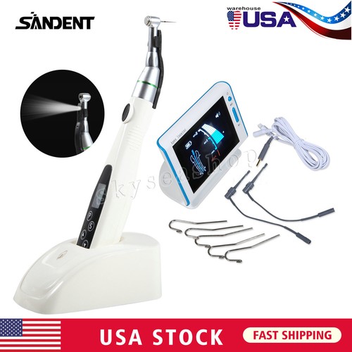 Moteur Endodontique Sans Fil LED - Contre-angle 16:1 Et Localisateur D'apex - Neuf Pour Dentisterie