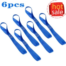 6PCS Soft Loop Tie Down Straps Ratchet 4500lbs Car Motorcycle Luggage Ratchet