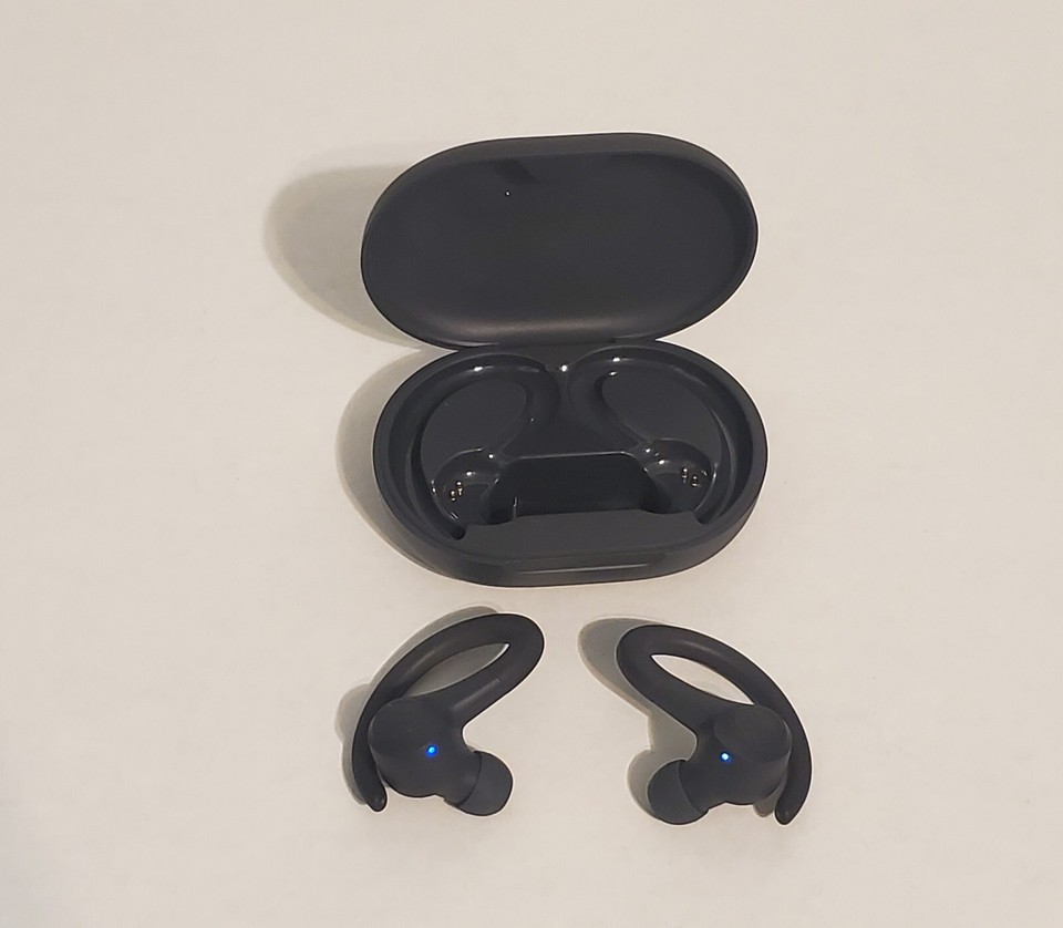 JLab Go Air Sport True Wireless Bluetooth Earbuds with Charging Case