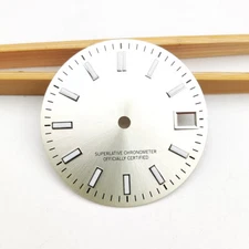 28.5MM Watch Dial Luminous Watch Accessories For NH35 4R Movement