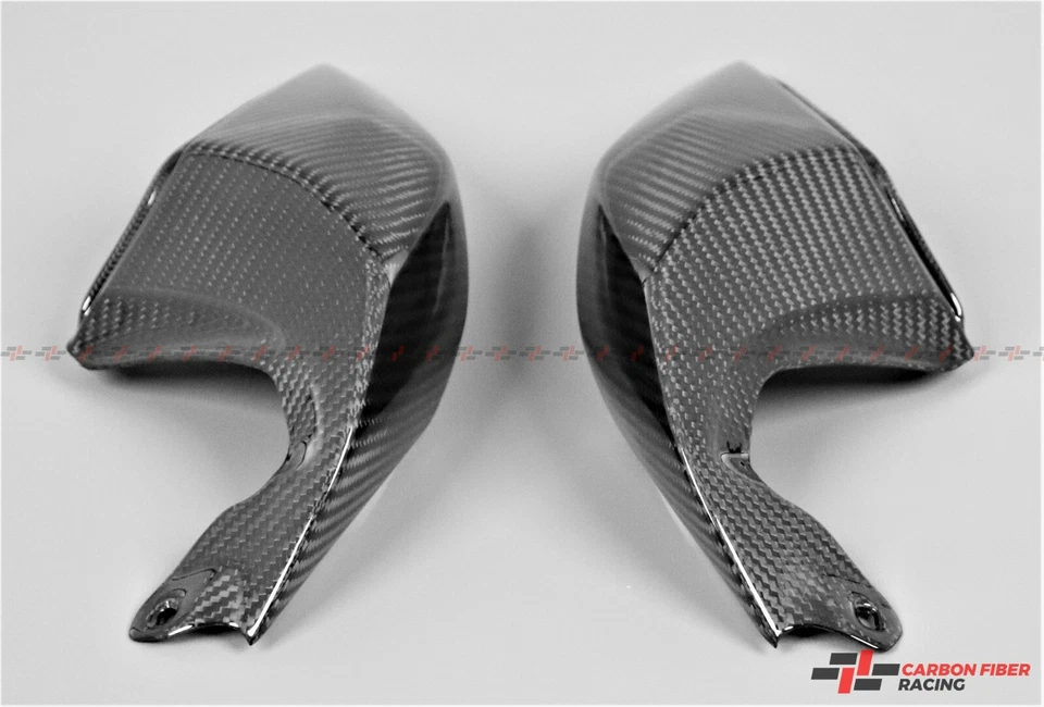 Triumph Speed Triple S 2016-20, Speed Triple 1050R asientos paneles laterales fibra de carbono Foto 2 de 3