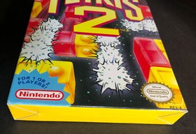 NES Tetris 2 (Nintendo Entertainment System, 1993) Excellent Condition Complete