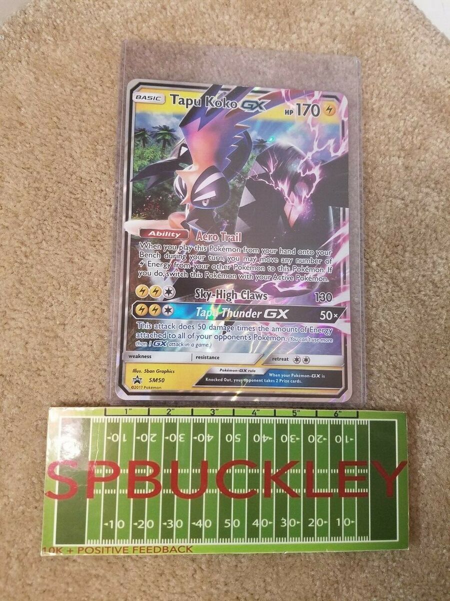 Tapu Koko GX - SM50 - Oversized Promo