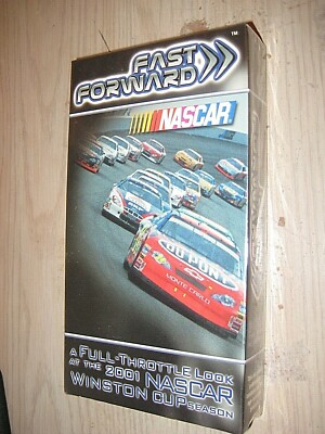 NASCAR VCR Tape Fast Forward 2001 Season Review New Never Opened