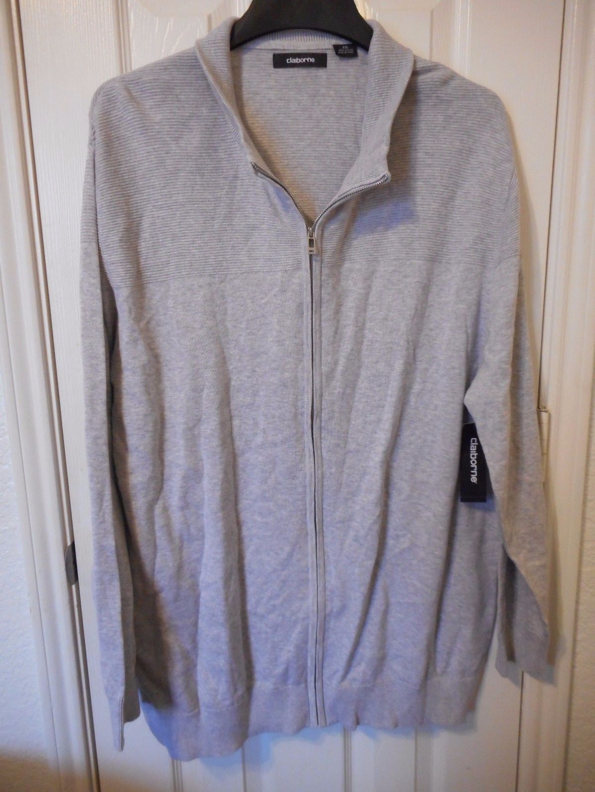 Men's Liz Claiborne Full Zip Sweater 