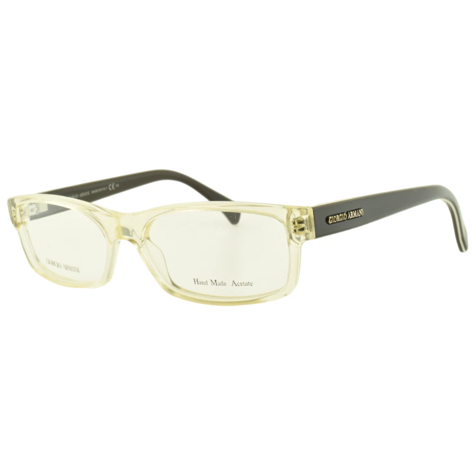 NEW!! GORGIO ARMANI GA 866 O4L Clear Rectangle Full Rim Unisex Optical Frame - Image 3 of 4