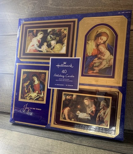 Weihnachtspunze Immaculate Conception 40ct Weihnachtskarten mit Umschlägen - Bild 2 von 7