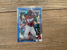 2021 Bowman Chrome Sapphire Geraldo Perdomo BCP-109 Arizona Diamondbacks