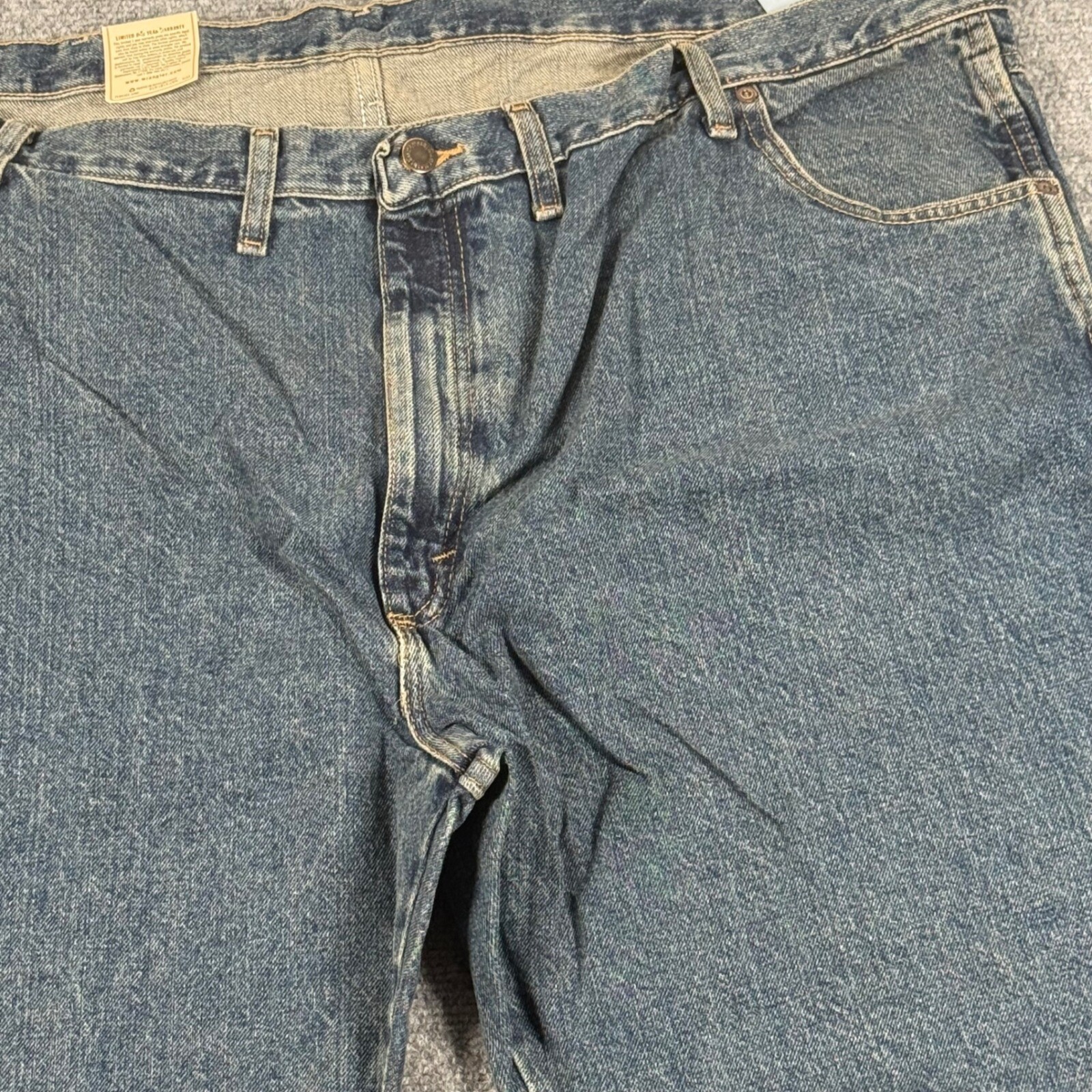 Classic Denim Blue Mens 50x28 Retro Work