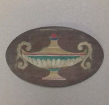 Marquetry Urn Inlay For Restoration and Hobbies 1920's Never Used
